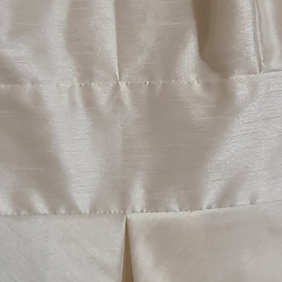 Alfred Sung Ivory Sleeveless Midi Dress With V-Neck & Back Zipper Closure Sz. 12 - Picture 2 of 7